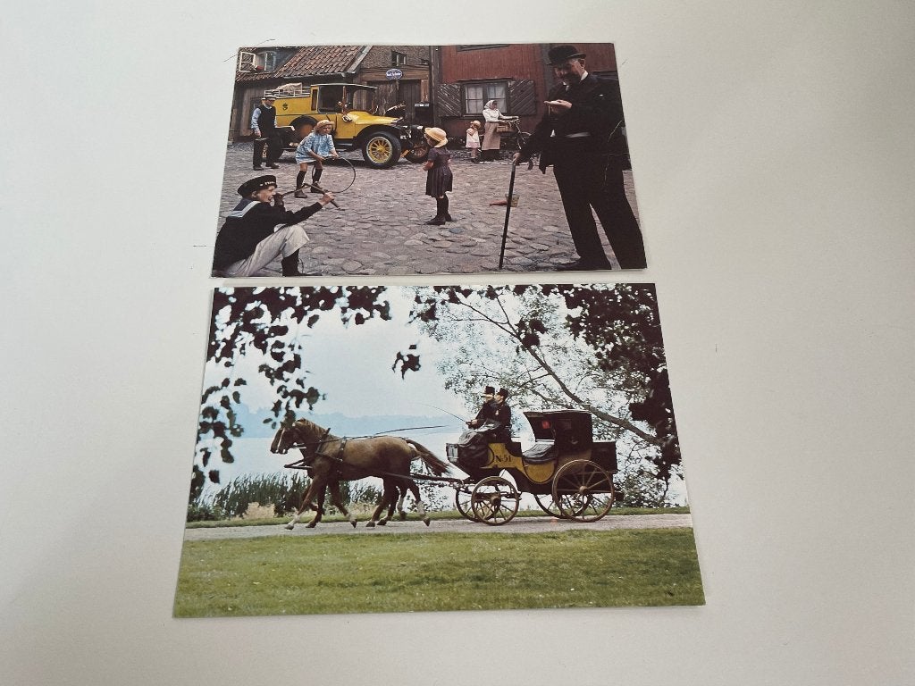 C382 Ansichtkaarten Zweden Scania Swedish Postkoets, Verzamelen, Ophalen of Verzenden, 1920 tot 1940, Ongelopen, Voertuig