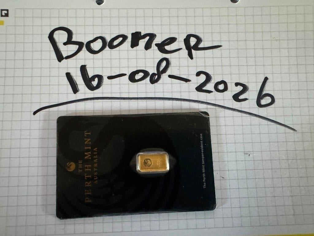 1 gram goudbaar - Perth Mint - LBMA Gecertificeerd, Ophalen, Goud