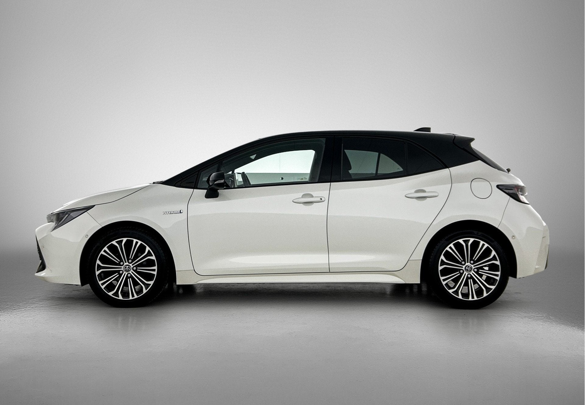 Toyota Corolla 2.0 Hybrid Style Bi-Tone | Dealeronderhouden, Auto's, Gebruikt, 4 cilinders, Corolla, Wit