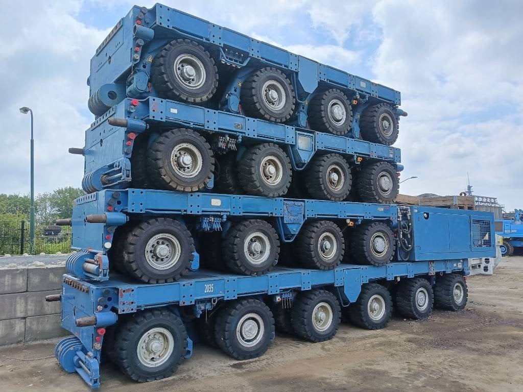 KAMAG 2406 HS 4E + 3x kamag 2404 HS 2E 18 axle 612 TON, Overige brandstoffen, Bedrijf, Aanhangers en Opleggers, Te koop