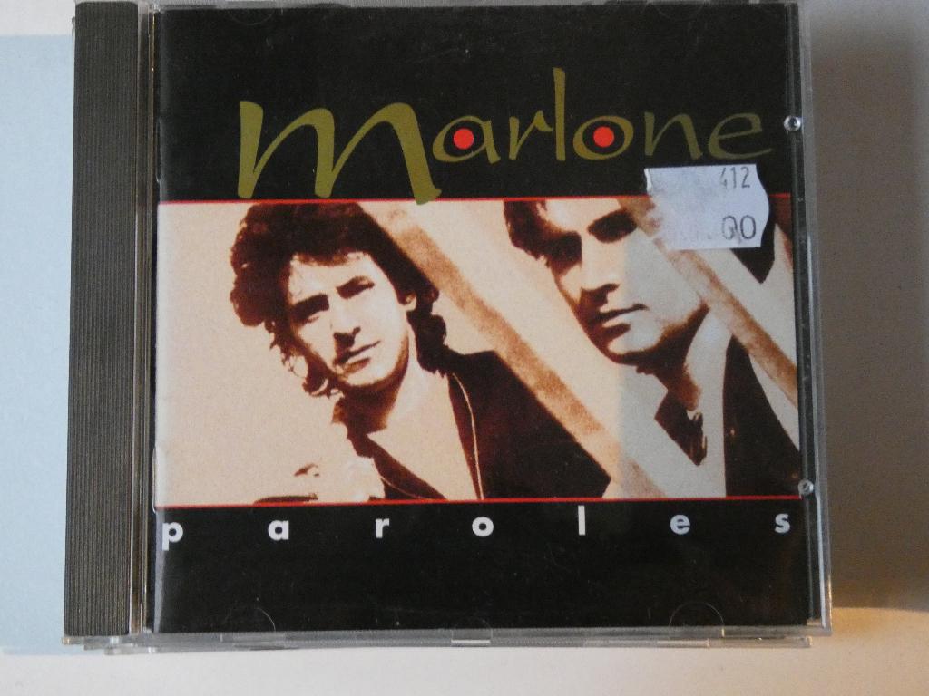 Marlone - Paroles, Cd's en Dvd's, Cd's | Franstalig, Verzenden, Gebruikt
