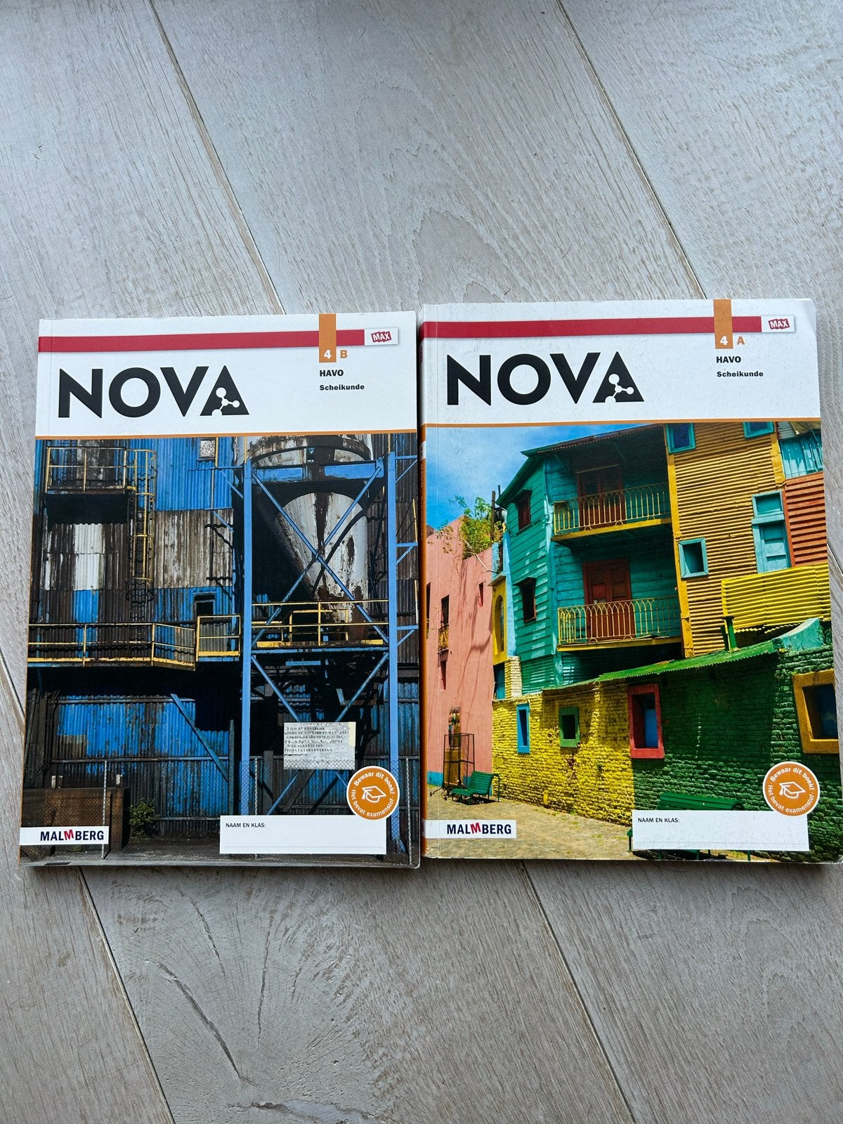 NOVA Scheikunde HAVO 4A - Malmberg (2 boeken), Boeken, Ophalen of Verzenden, Gelezen, HAVO, Scheikunde
