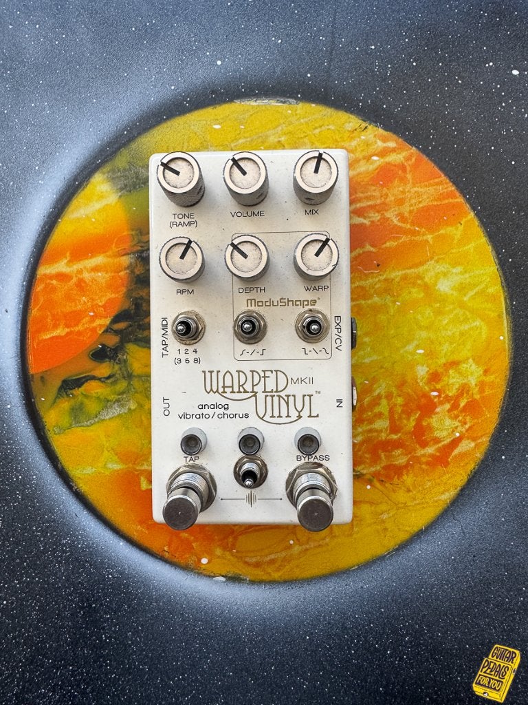 Chase Bliss Audio Warped Vinyl mkII Analog Chorus/Vibrato, Muziek en Instrumenten, Effecten, CBA, Chorus, Ophalen of Verzenden