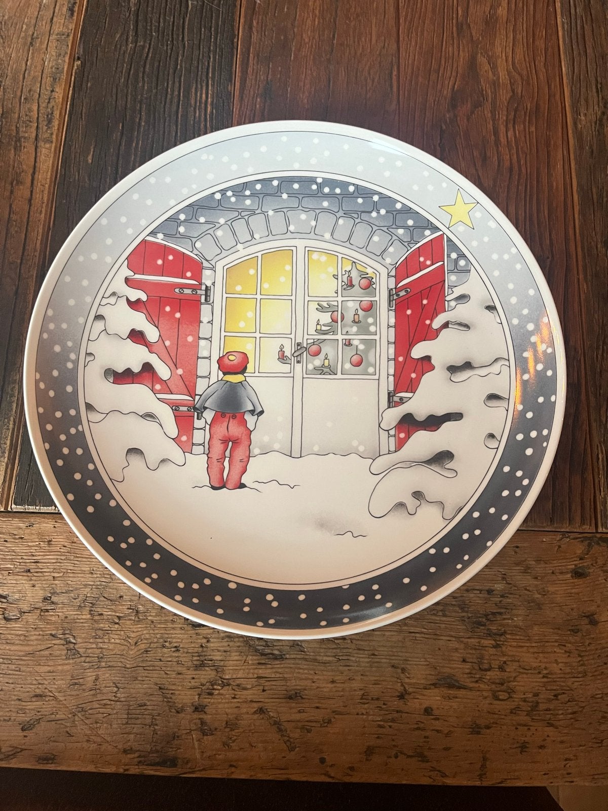 Villeroy & Boch Kerstborden - Christmas Eve 1990, Ophalen of Verzenden