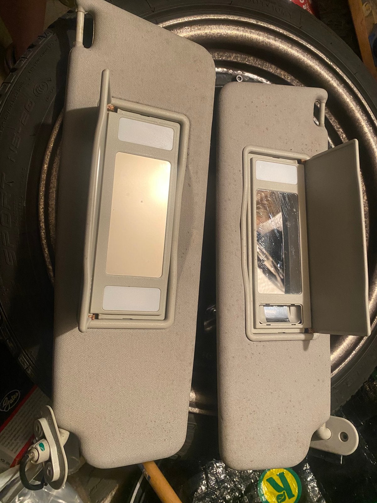 Passat 35i zonnekleppen., Auto-onderdelen, Ophalen of Verzenden, Gebruikt, Volkswagen