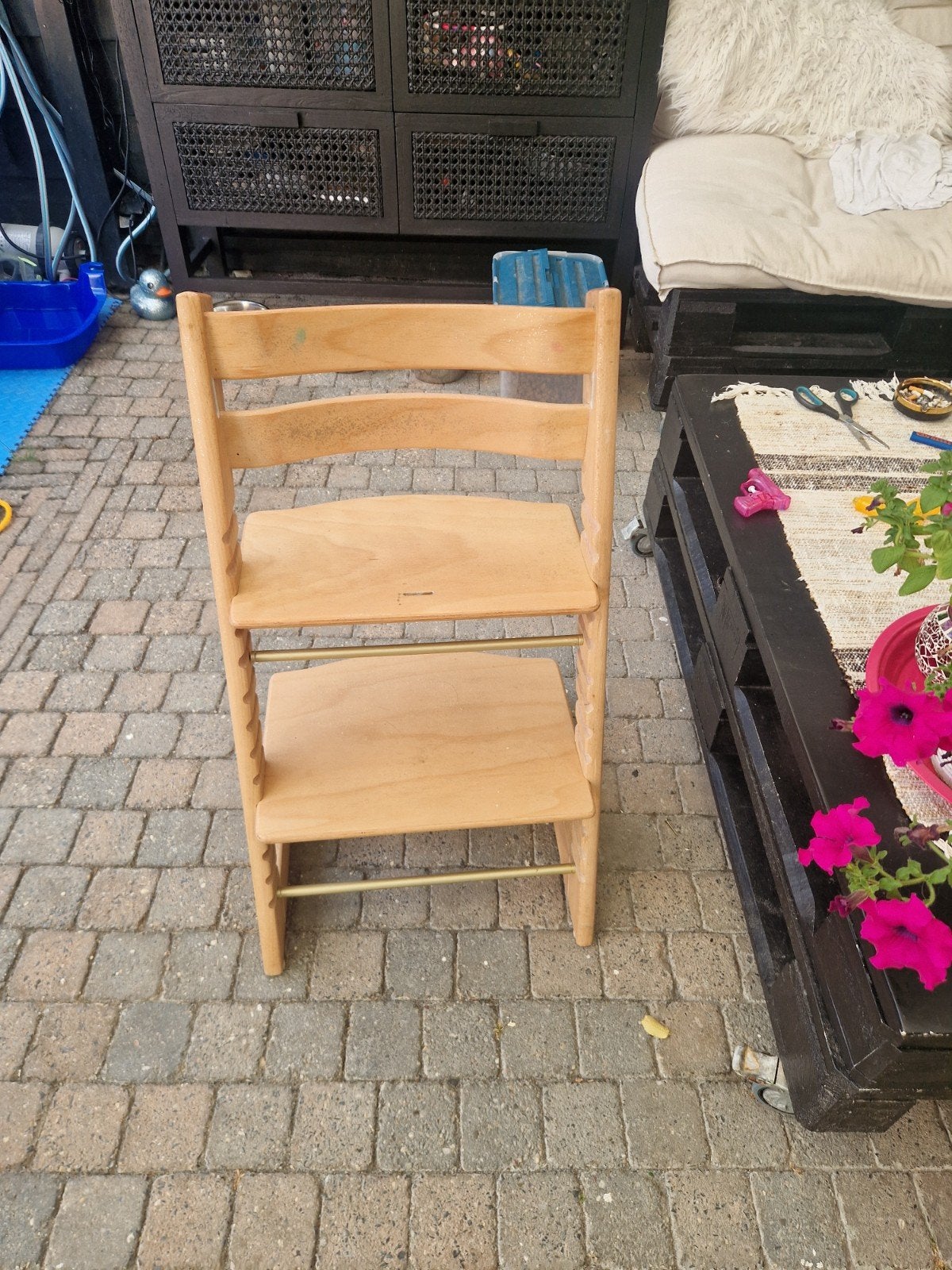 stokke stoel, Ophalen of Verzenden, Meegroeistoel
