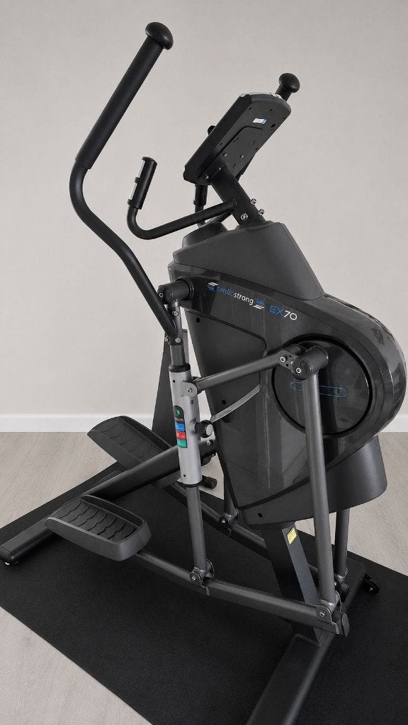 Cardiostrong EX70 crosstrainer incl. mat., Ophalen, Buik, Zo goed als nieuw, Crosstrainer