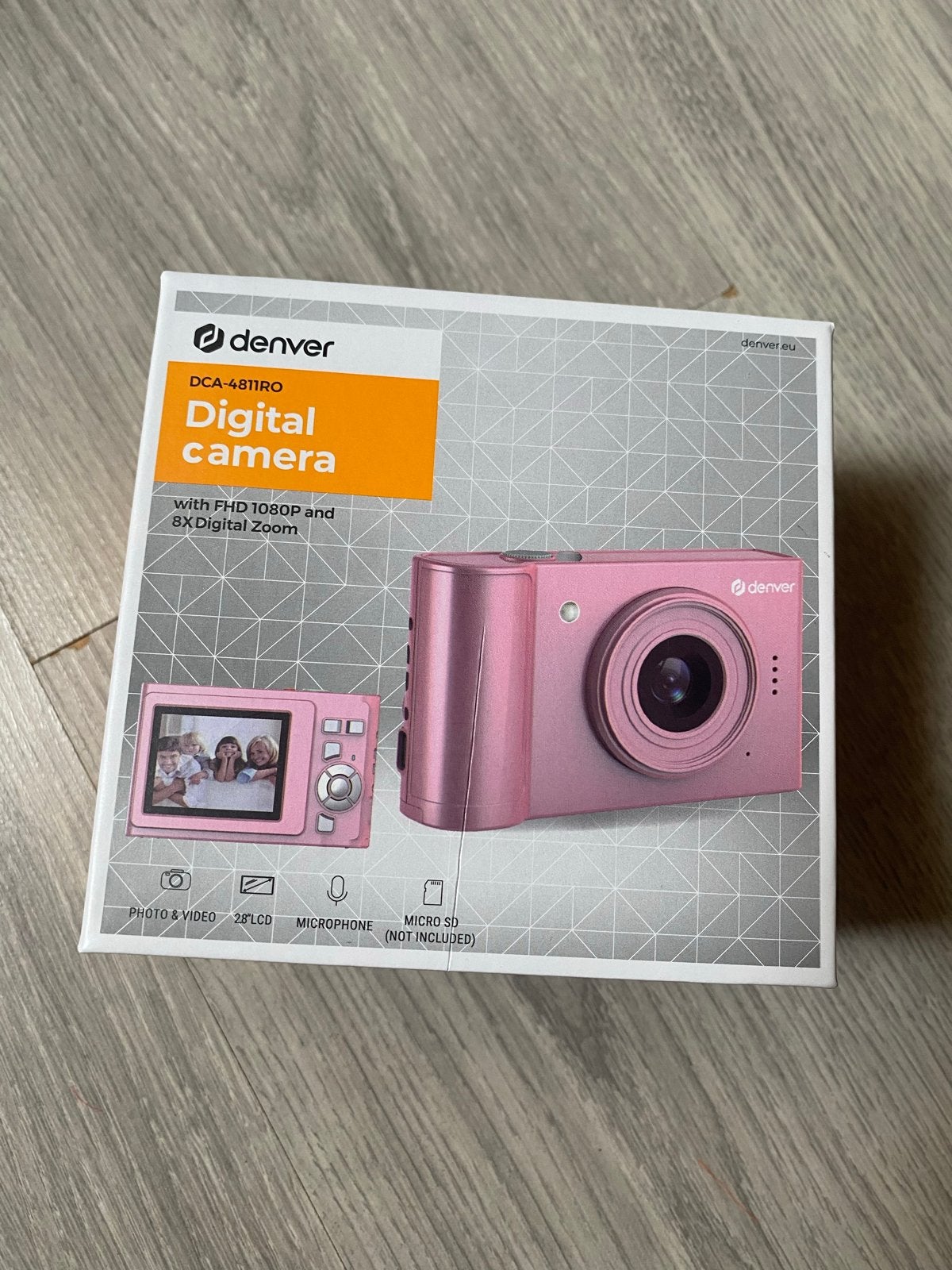 Denver Digitale Camera Roze - Nieuw in Doos, Compact, Nieuw, Ophalen of Verzenden, Overige Merken