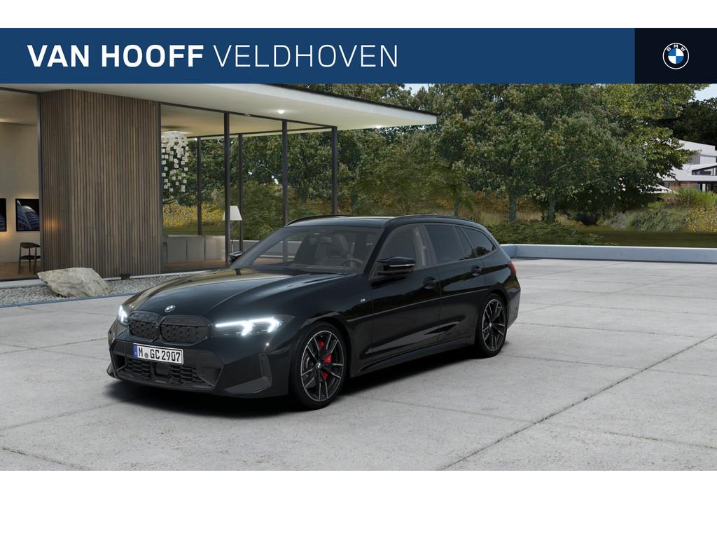 BMW 3 Serie Touring M340i xDrive Automaat / Panoramadak / Tr, Auto's, BMW, Automaat, Zwart, 1805 kg, 3-Serie