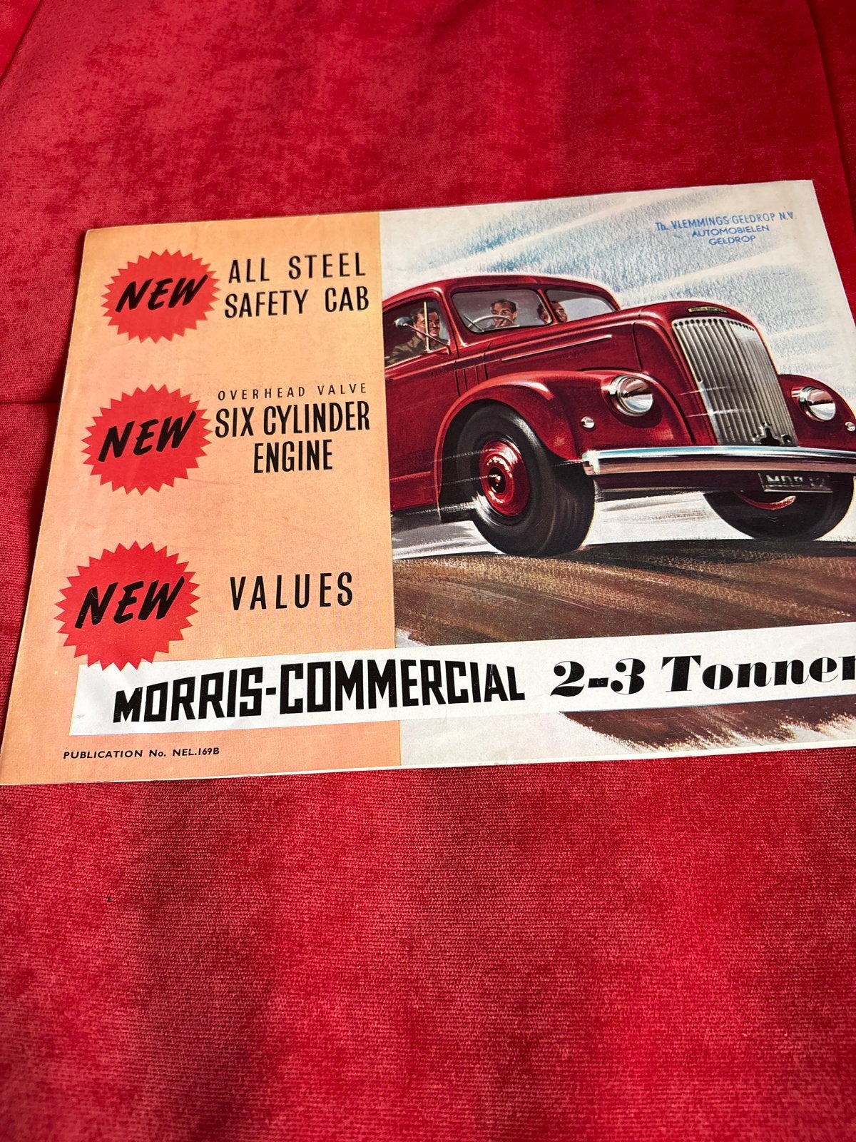 Morris-Commercial 2-3 Tonner folder - Origineel, Boeken, Auto's | Boeken, Ophalen of Verzenden, Zo goed als nieuw, Overige merken