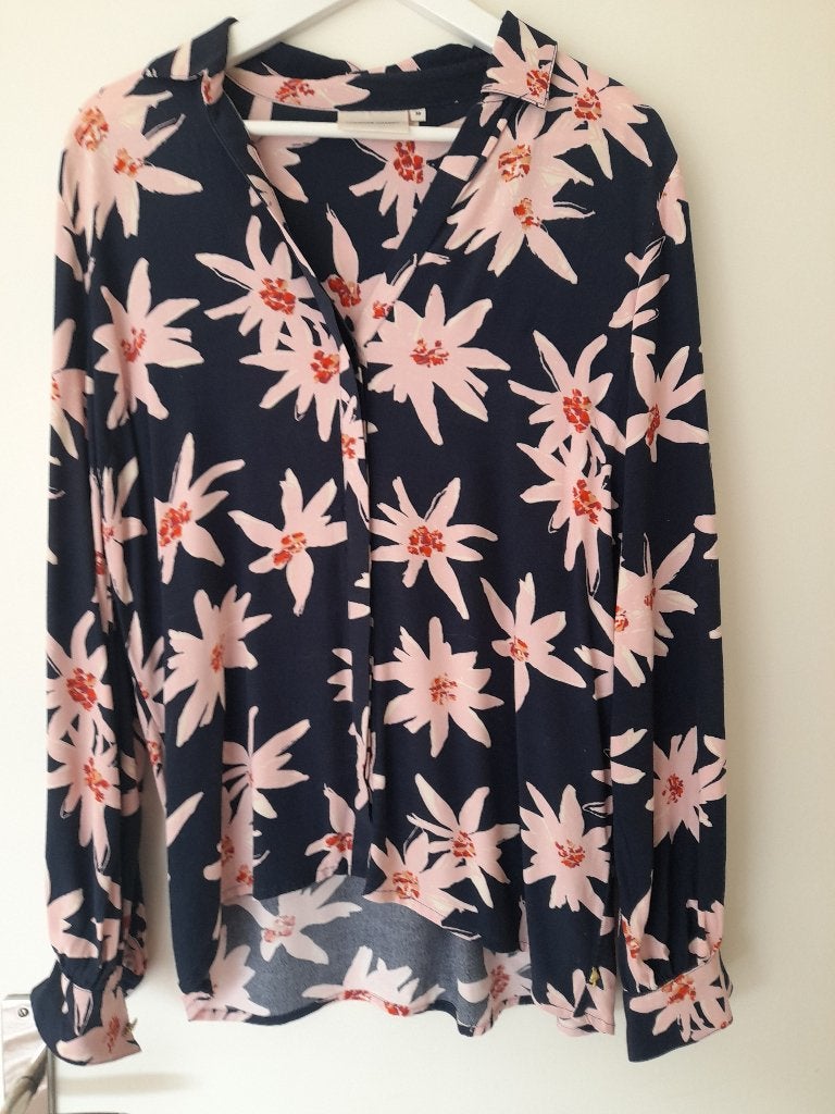 Blouse Fabienne Chapot, Blauw, Fabienne Chapot, Gedragen, Ophalen