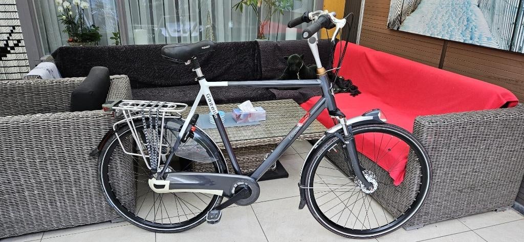 Gazelle Eclipse Limited Herenfiets 65cm, Ophalen, Versnellingen, Zo goed als nieuw, 65 cm of meer