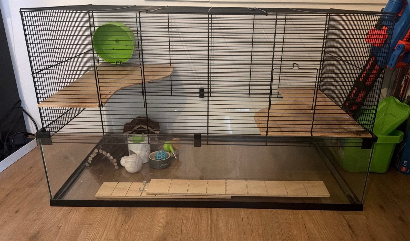 Terrarium voor hamster zgan, Dieren en Toebehoren, Ophalen, Zo goed als nieuw, Overige typen