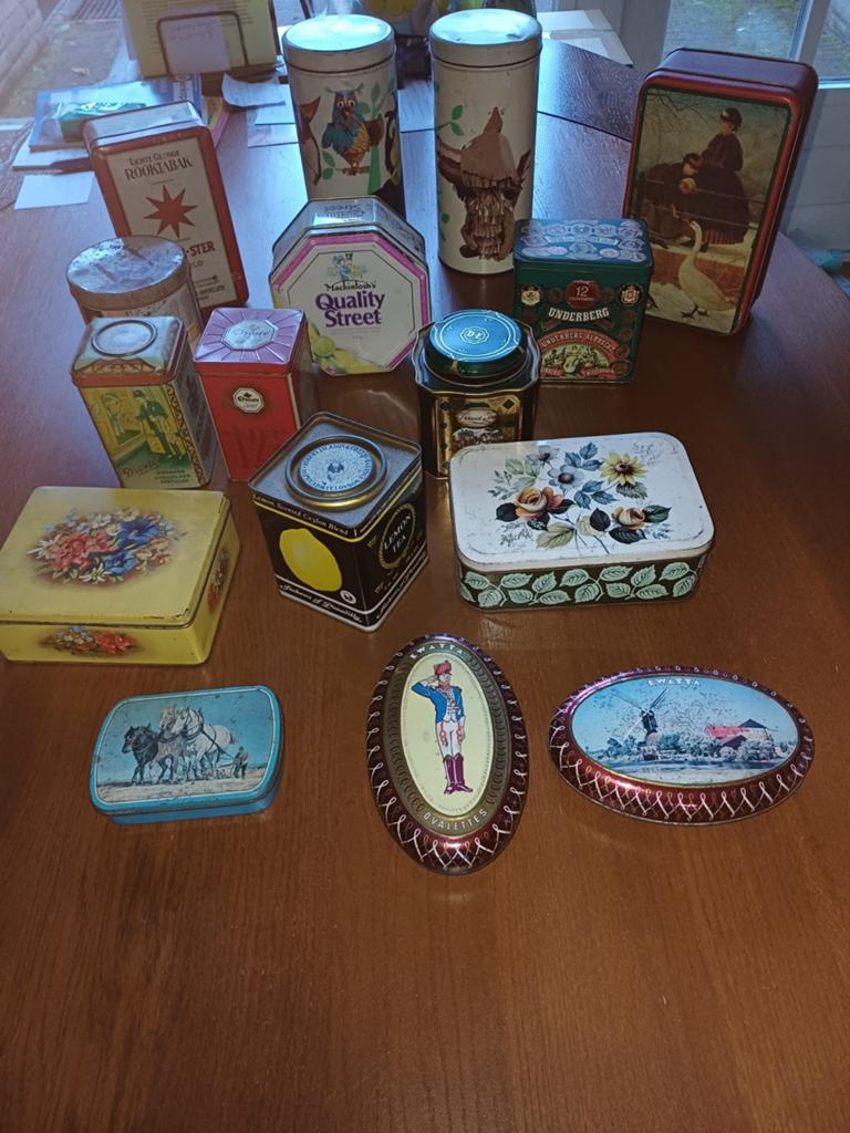 Oude  blikken en andere spulletjes!, Verzamelen, Ophalen, Gebruikt, Overige
