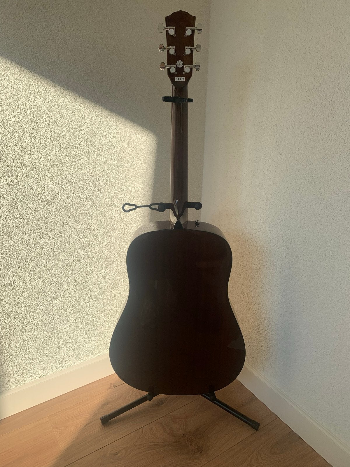 Foto 3 van Fender CD-60 Dread V3 DS/NAT akoestische gitaar met accessoi