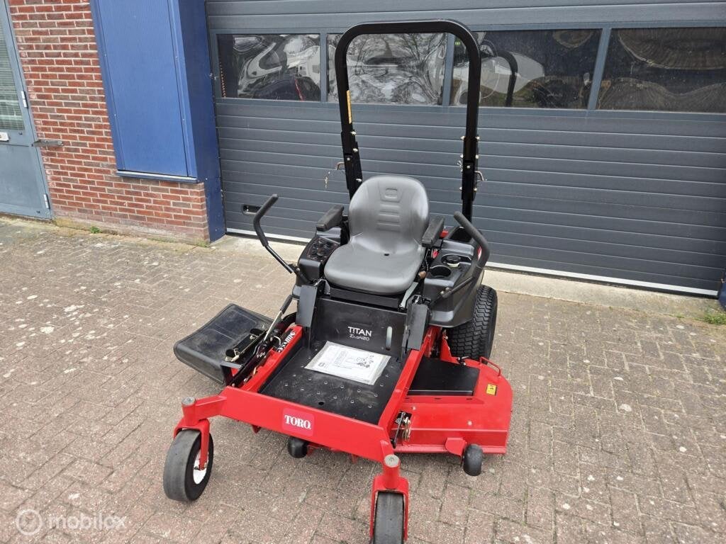 Zitmaaier  toro  zero -turn  titan 24 pk Kawasaki, Tuin en Terras, Ophalen, Zo goed als nieuw, Mulchfunctie