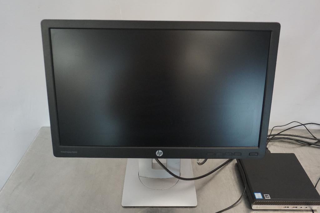 Computer set hp prodesk + beeldscherm + toetsenbord + muis, Ophalen, Gebruikt, Hp