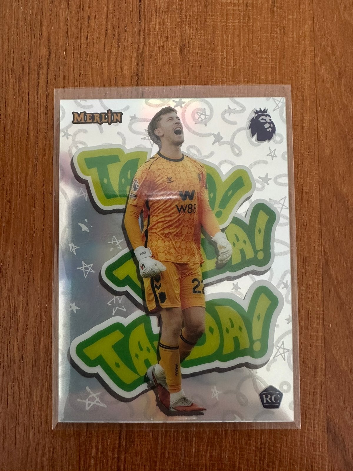 Topps 2026 Merlin Robin Roefs Rookie TD-43 Sunderland Ta-da, Verzenden, Zo goed als nieuw, Buitenlandse clubs, Spelerskaart