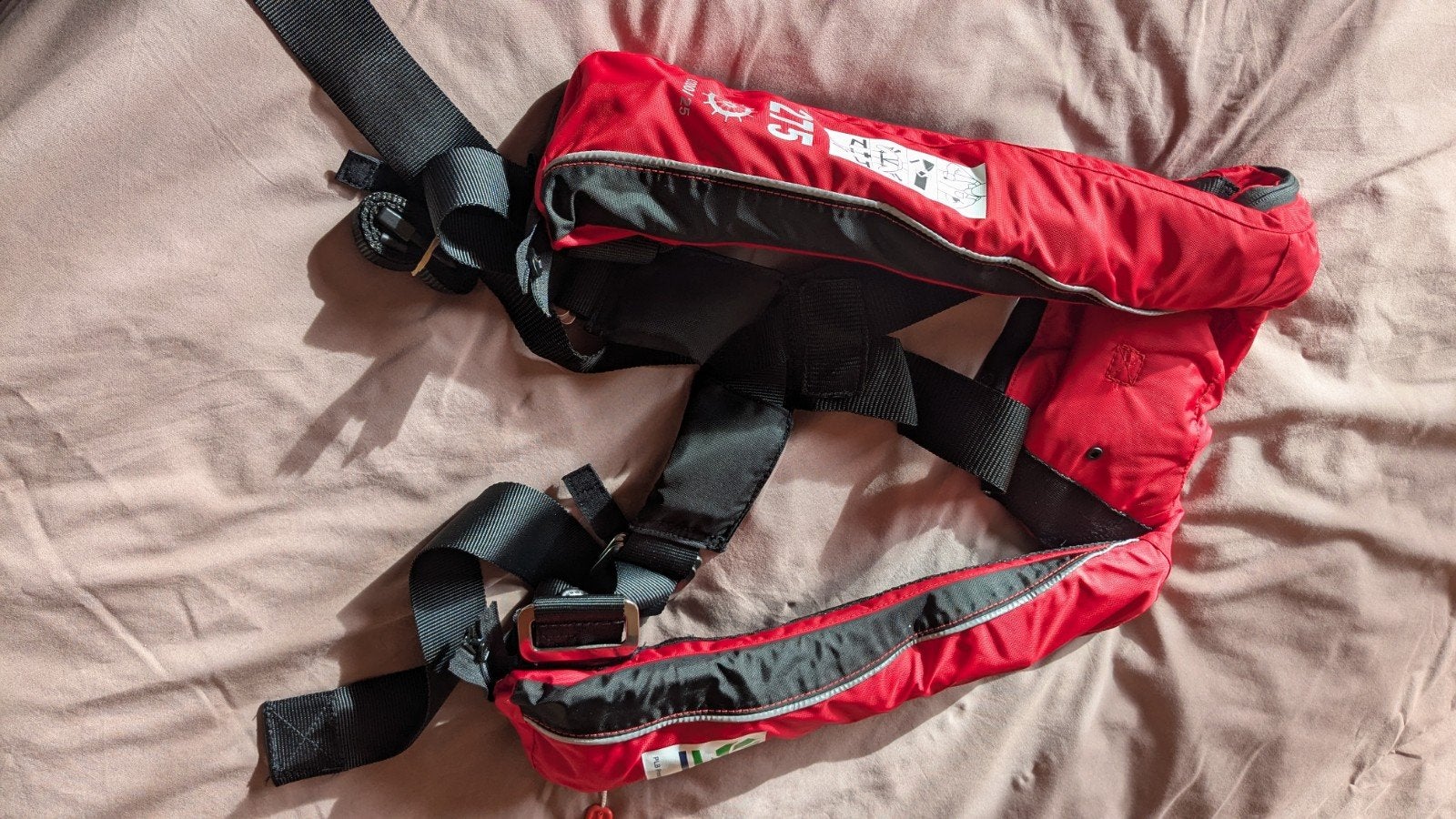 Life jacket hi-rise 275 solas - ultrafit - offshore, Ophalen, Nieuw, Dame of Heer, Reddingsvest of Zwemvest