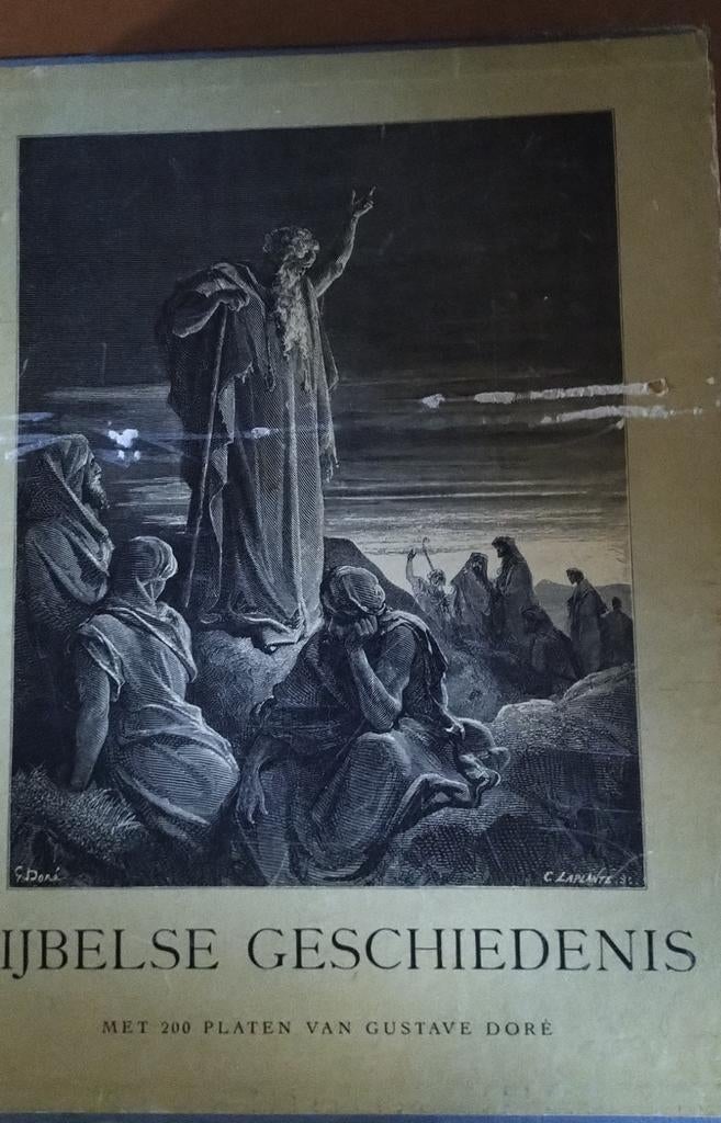 Bijbelse Geschiedenis voor het Katholieke Gezin - 1954, Boeken, Ophalen of Verzenden, Gelezen, F.X.M. Schiphorst, J.A.E. van Dodewaard