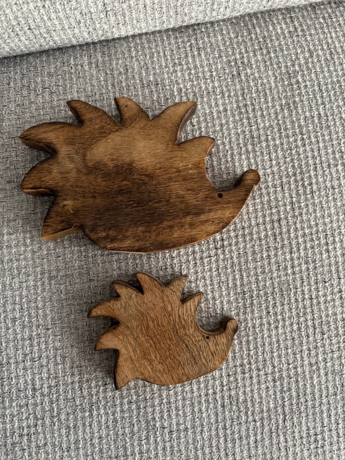 Leuke houten egels, Ophalen of Verzenden, Zo goed als nieuw, Bruin, Hout