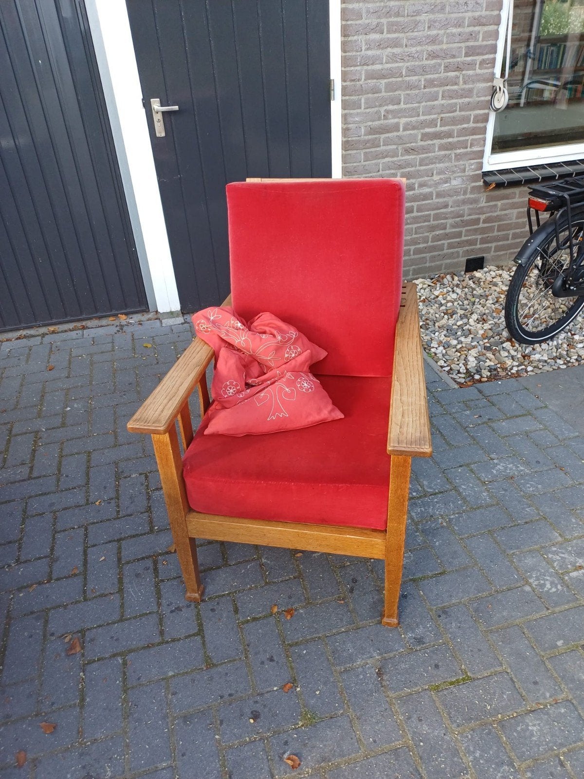 GRATIS Rookstoel, Ophalen, Hout, Gebruikt, Klassiek