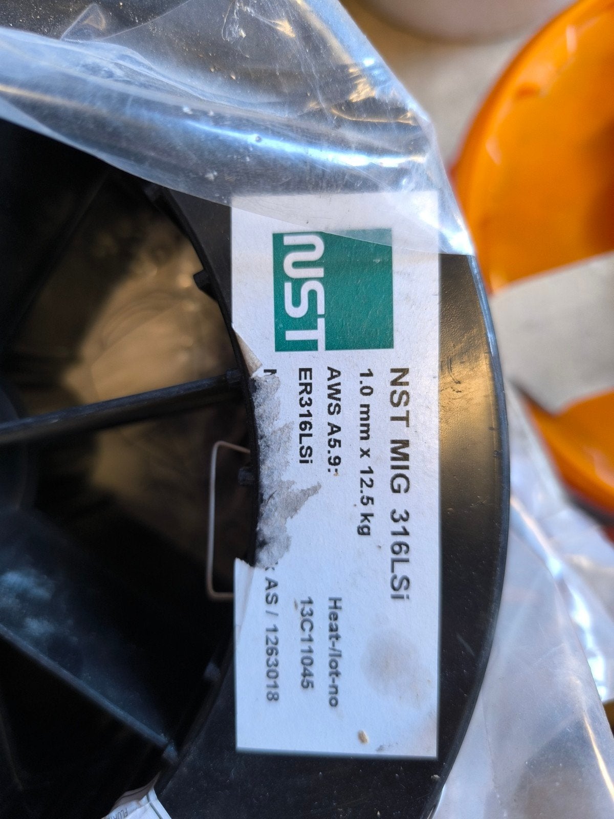 Lasdraad 0,8 mm RVS 316LSi MIG/MAG 12,5 kg, Doe-het-zelf en Verbouw, Gereedschap | Lasapparaten, Ophalen, Nieuw, Minder dan 150 ampère