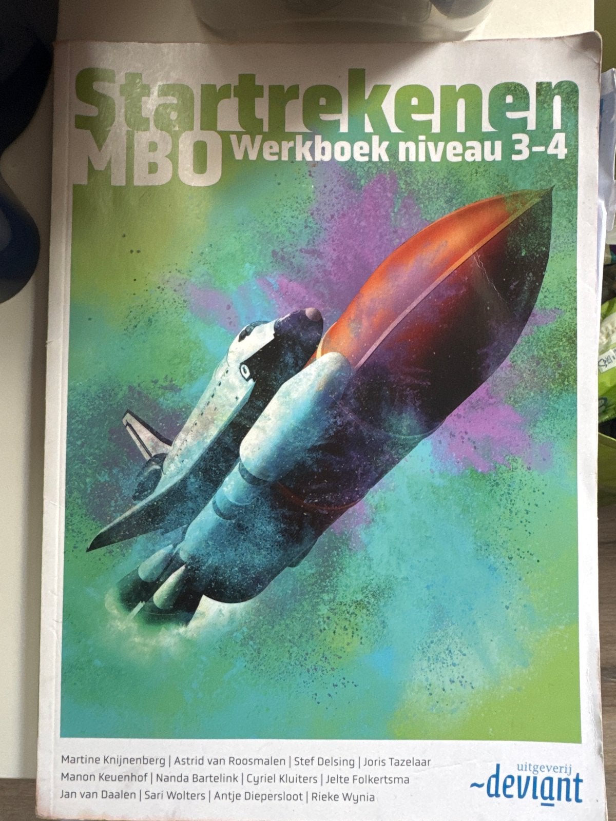 Startrekenen MBO Werkboek niveau 3-4, Ophalen of Verzenden, Zo goed als nieuw, Overige niveaus, Overige vakken