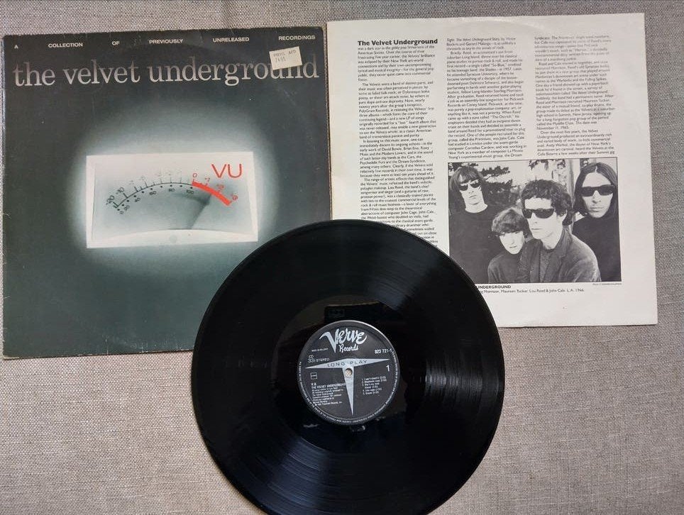 The Velvet Underground - VU LP (lichte spatjes), LP, Gebruikt, Ophalen of Verzenden, 12 inch