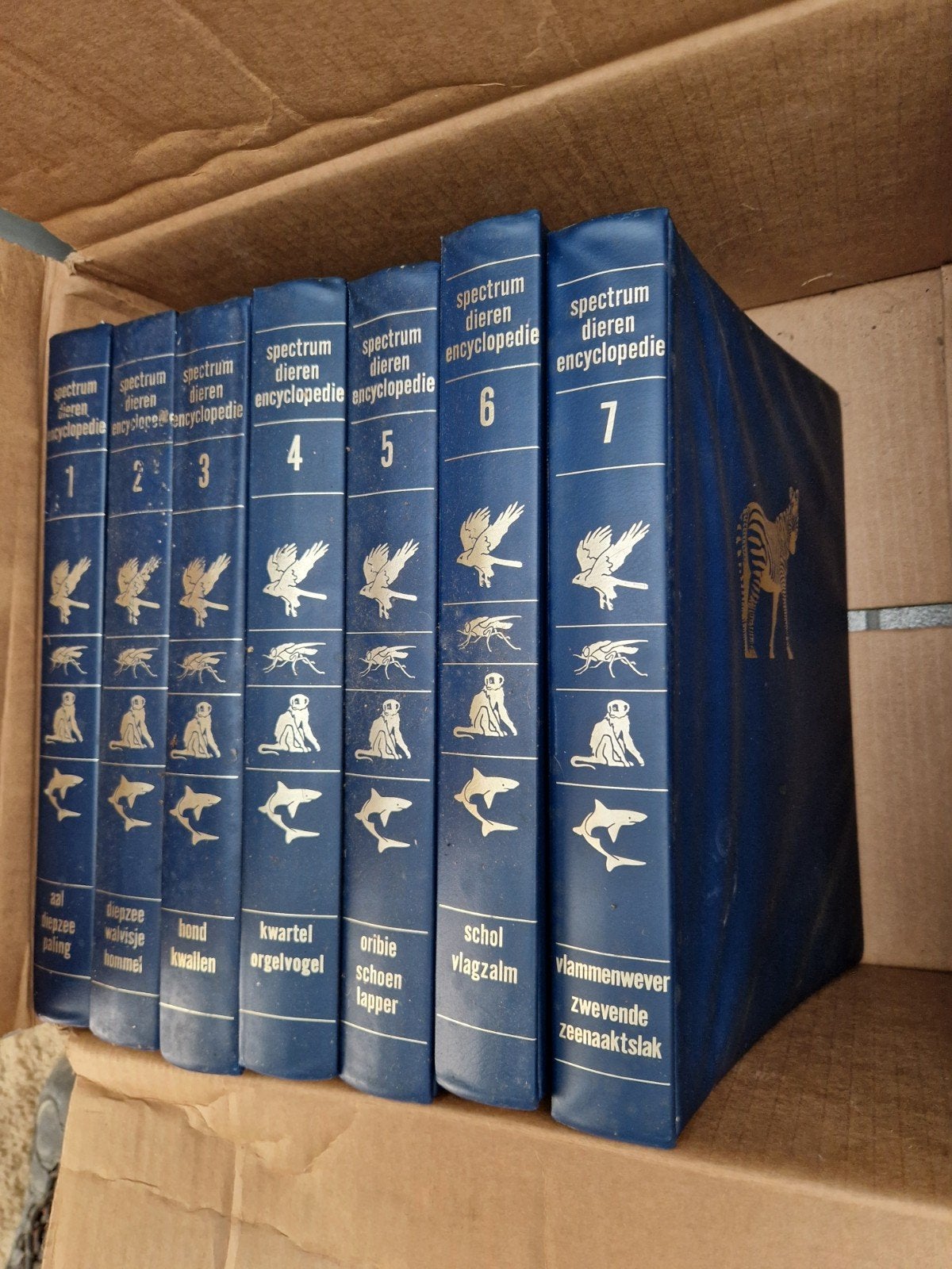Spectrum Dieren Encyclopedie - Complete Serie (7 delen), Boeken, Encyclopedieën, Ophalen, Complete serie, Diverse auteurs, Zo goed als nieuw