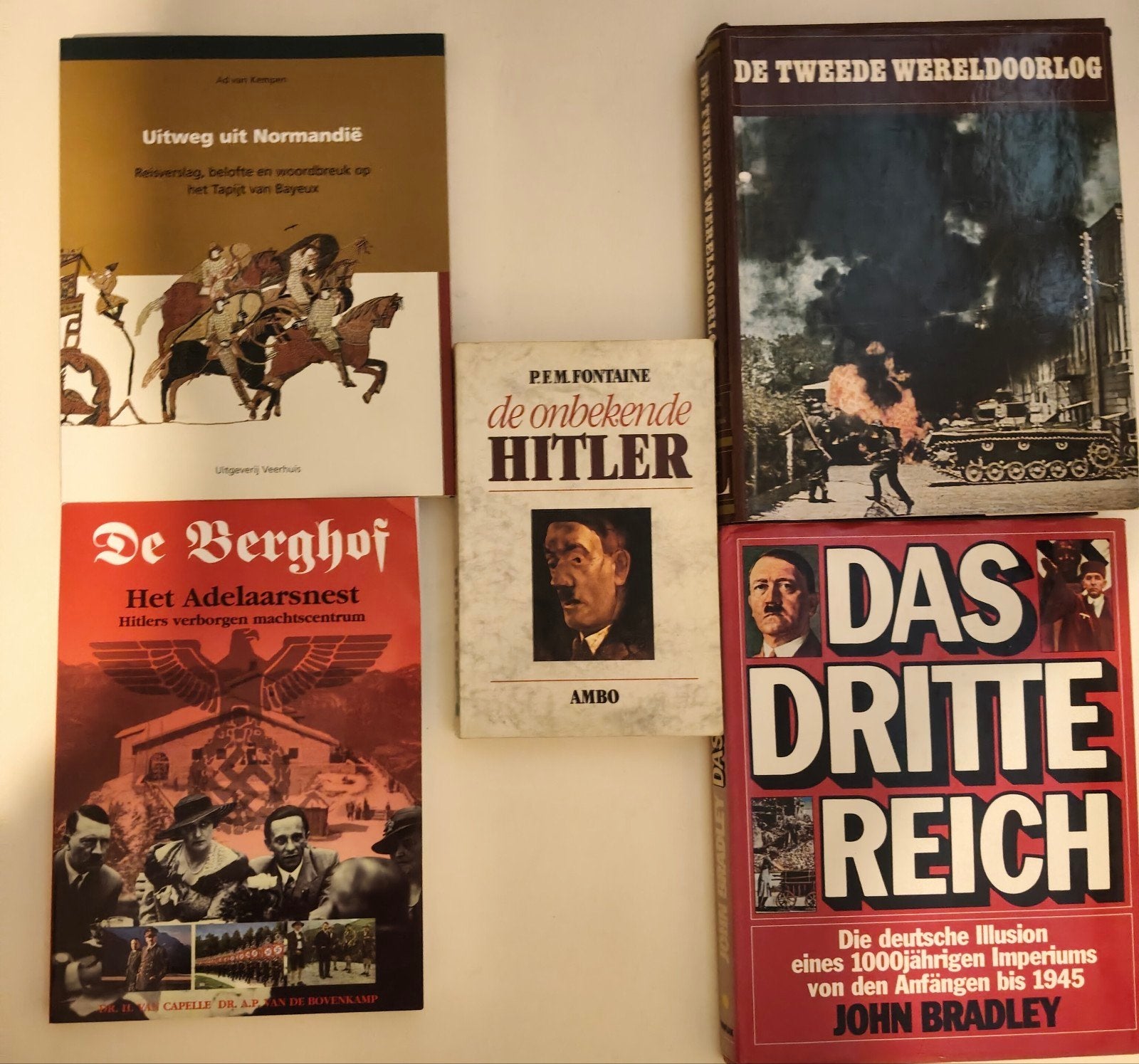Boeken en stripboeken over de 2e wereld oorlog bieden, Boeken, Ophalen of Verzenden, Zo goed als nieuw, Diverse auteurs, Europa