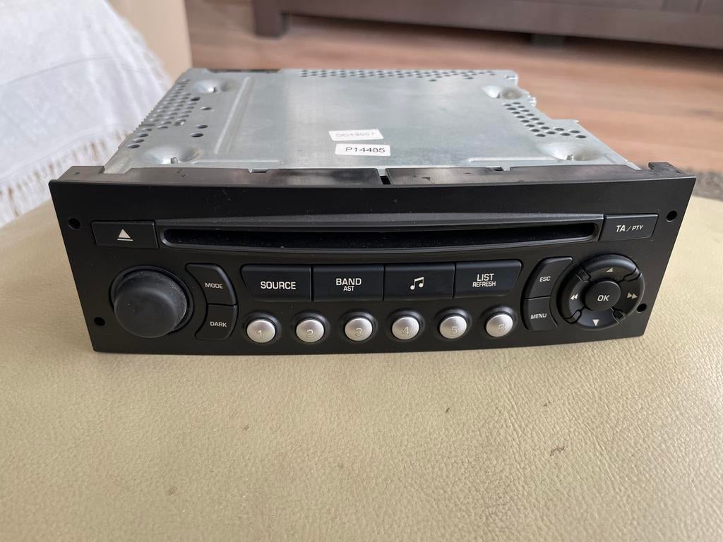 Peugeot/Citroën autoradio - Continental 96 766 518 XT 00, Auto diversen, Autoradio's, Ophalen of Verzenden, Gebruikt