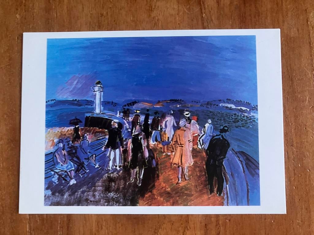 Raoul Dufy - La Jetée à Honfleur 1930, Ophalen of Verzenden, 1980 tot heden, Ongelopen, Overige thema's