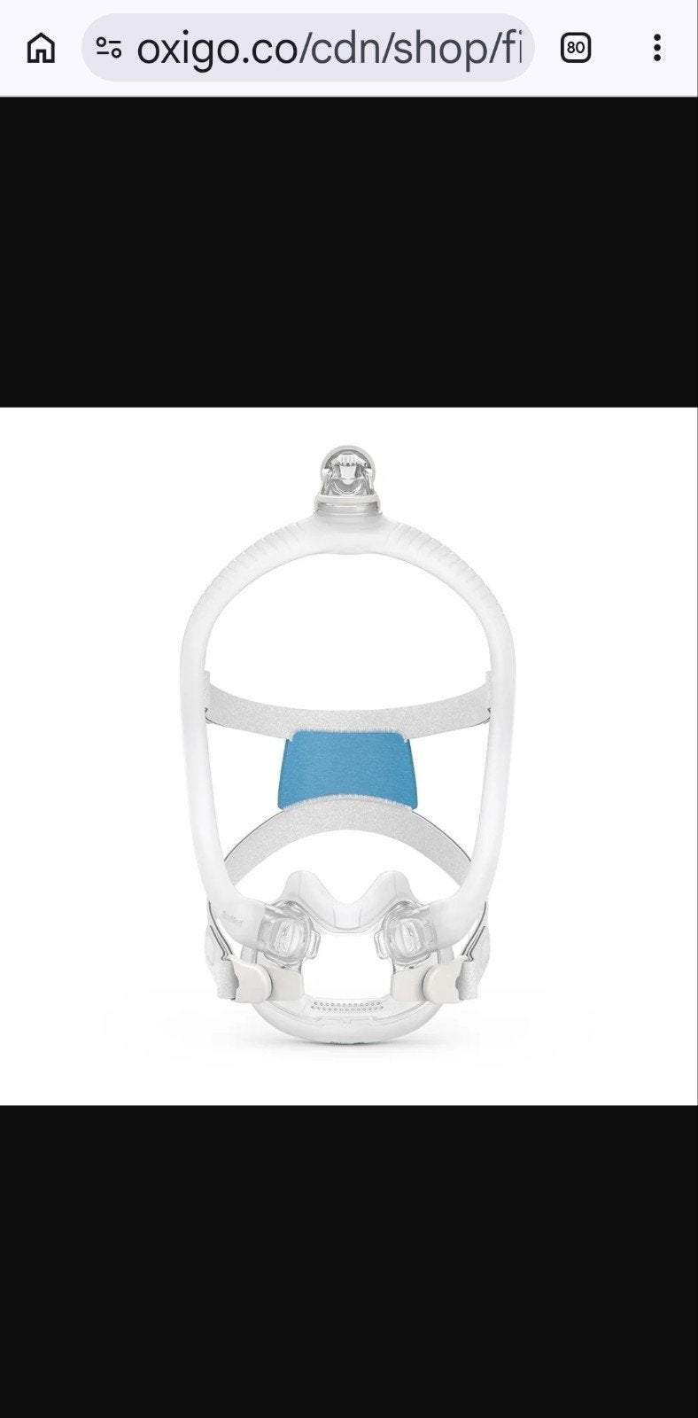 Resmed airfit F30i full face masker, Diversen, Ophalen of Verzenden, Nieuw