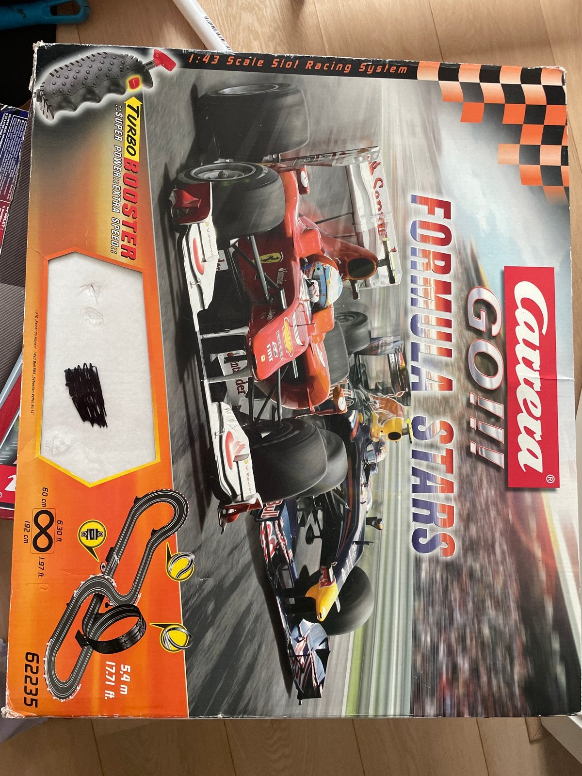 Carrera GO!!! Formule 1 Racebaan - Formule Stars, Ophalen, Carrera, Elektrisch, Racebaan