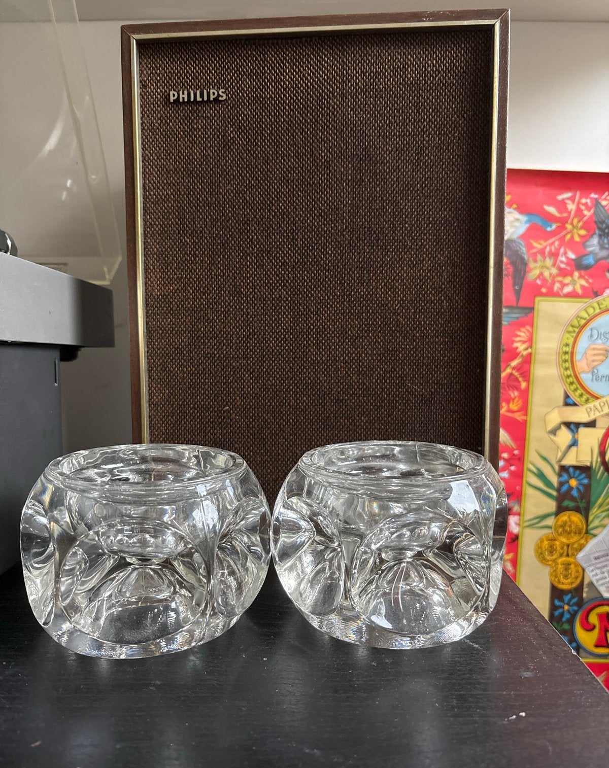 Candlestick Peill & Pulitzer Vintage 1970s, Antiek en Kunst, Antiek | Glas en Kristal, Ophalen