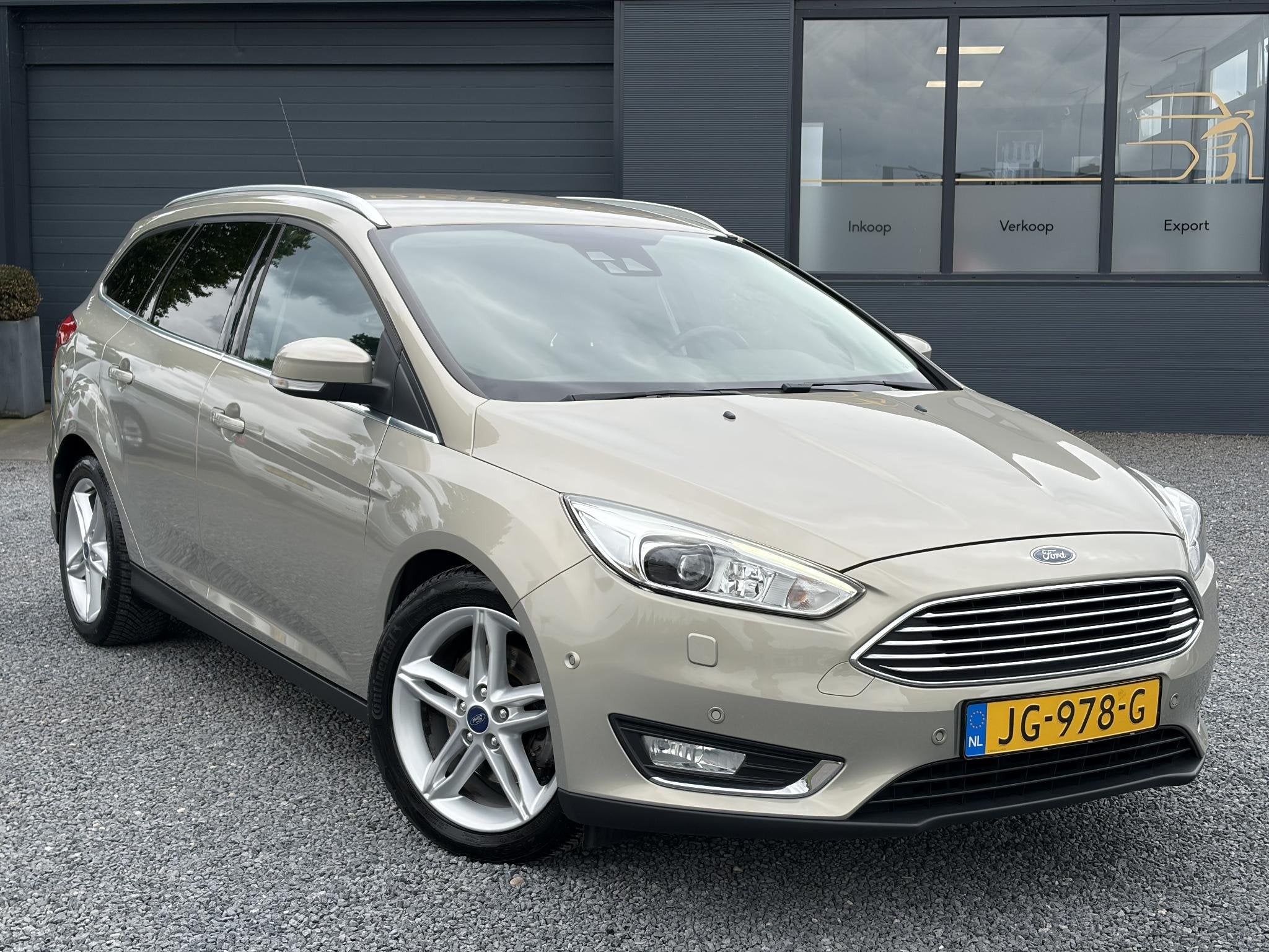 Ford Focus Wagon 1.5 Titanium Edition 1e Eigenaar,150pk,Navi, Euro 6, 4 cilinders, 150 pk, Leder
