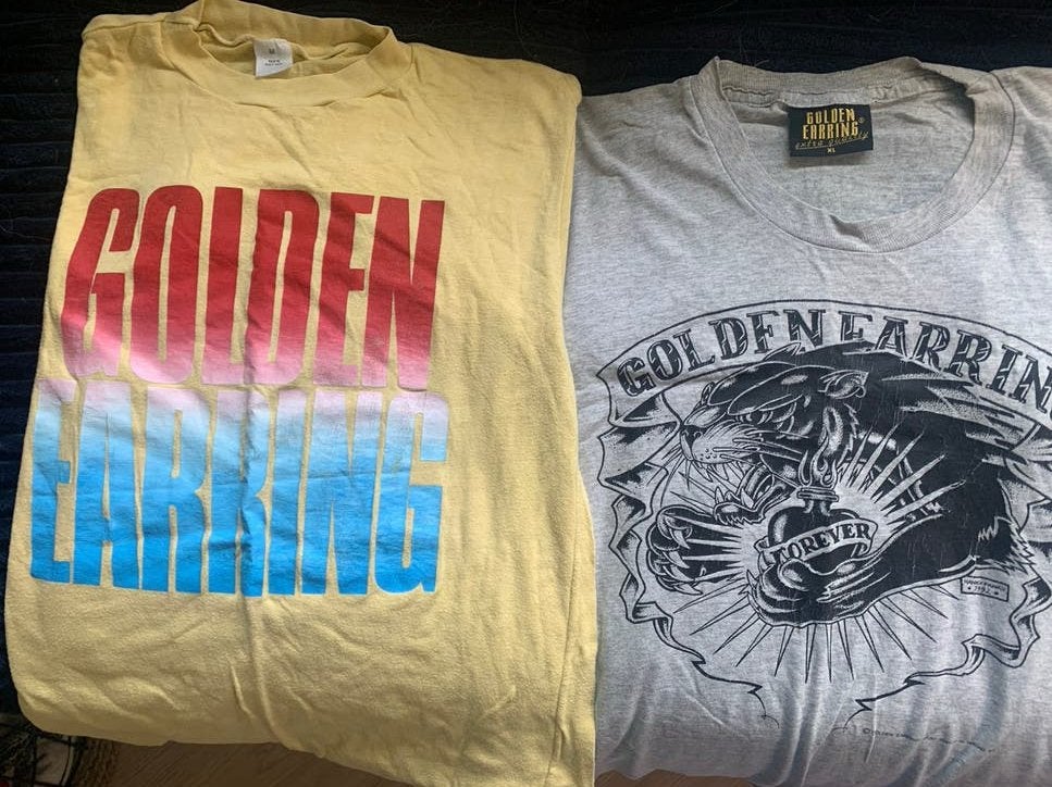Golden Earring  t-shirts, Ophalen of Verzenden, Zo goed als nieuw, Kleding