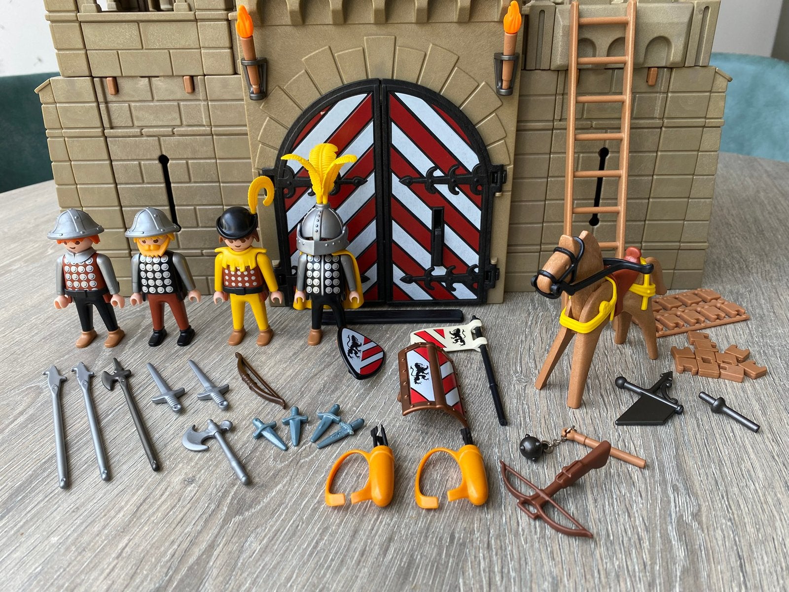 Vintage steck kasteel set 3667 uit 1993., Kinderen en Baby's, Speelgoed | Playmobil, Ophalen of Verzenden, Gebruikt, Complete set