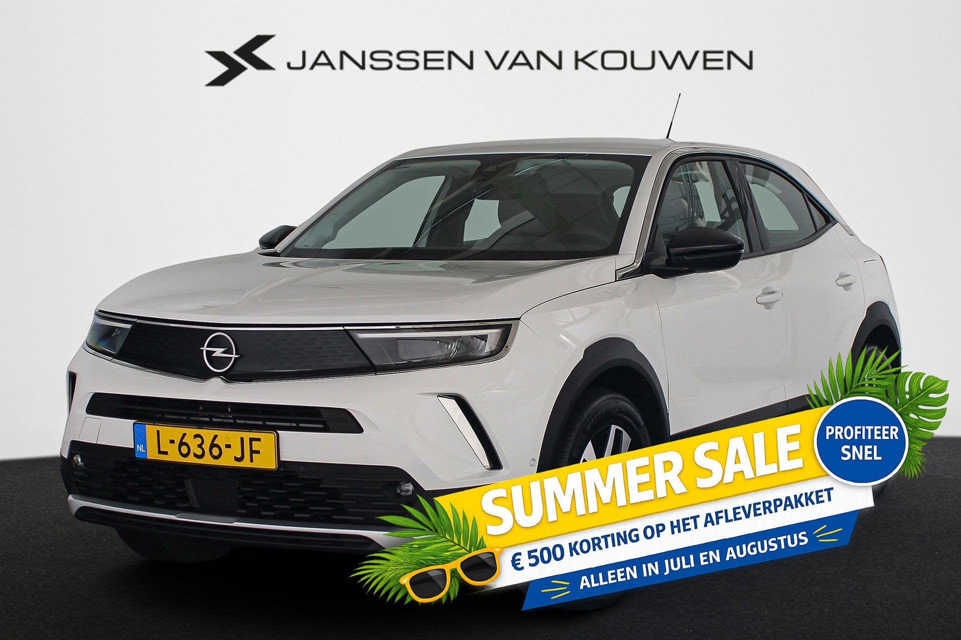 Opel Mokka 1.2 Elegance Apple CarPlay Trekhaak Achteruitrijc, Auto's, Opel, Voorwielaandrijving, Stof, Gebruikt, Euro 6