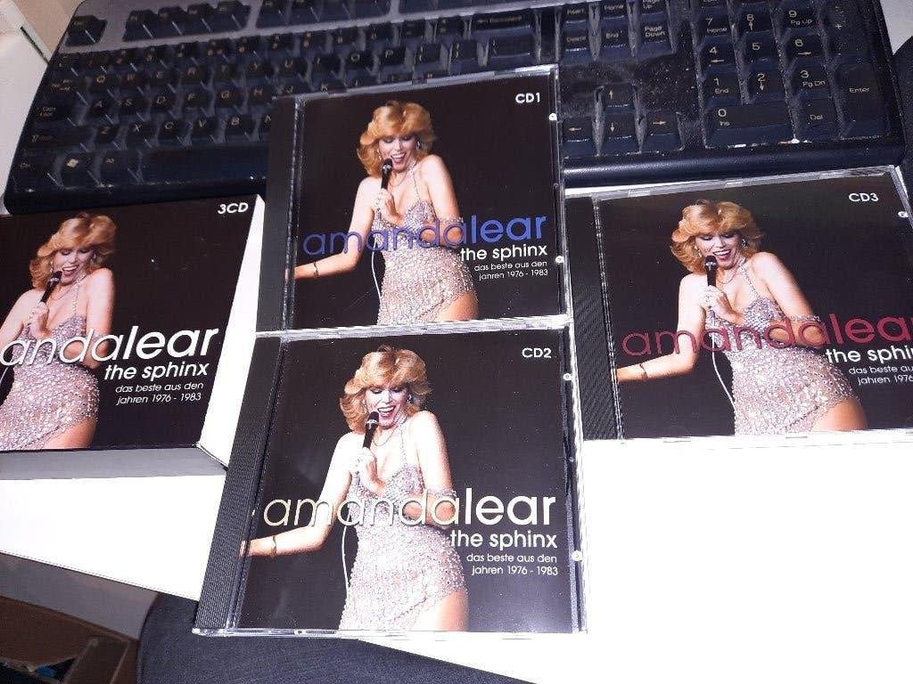 3 CD BOX MEGA RARE Amanda Lear – The Sphinx, Ophalen, Zo goed als nieuw
