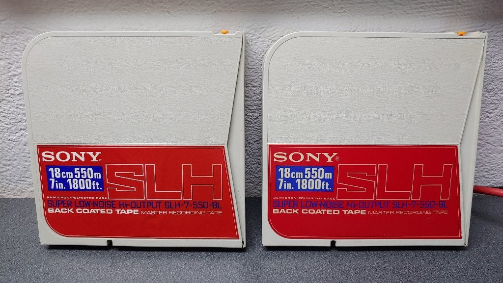 Sony slh back-coated 18cm open reel magnetic tape. 17 Euro p, Audio, Tv en Foto, Ophalen of Verzenden, Onderdeel