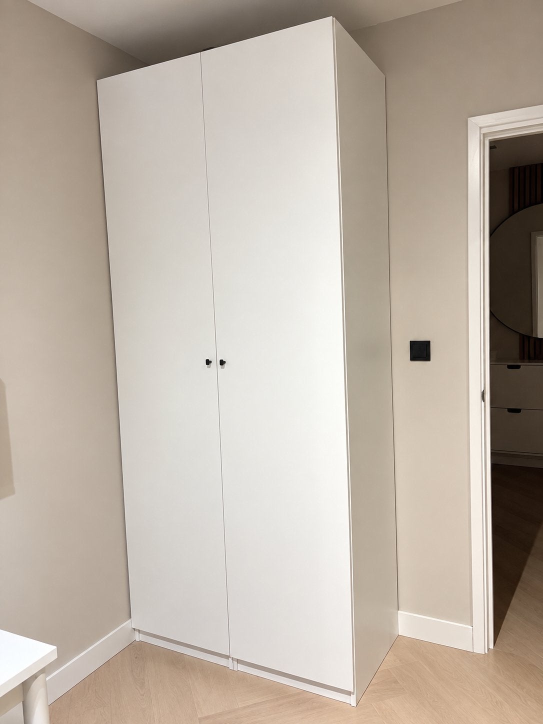 IKEA Pax Kasten met inrichting en deurknoppen, Ophalen, Overige materialen, Gebruikt, 100 tot 150 cm
