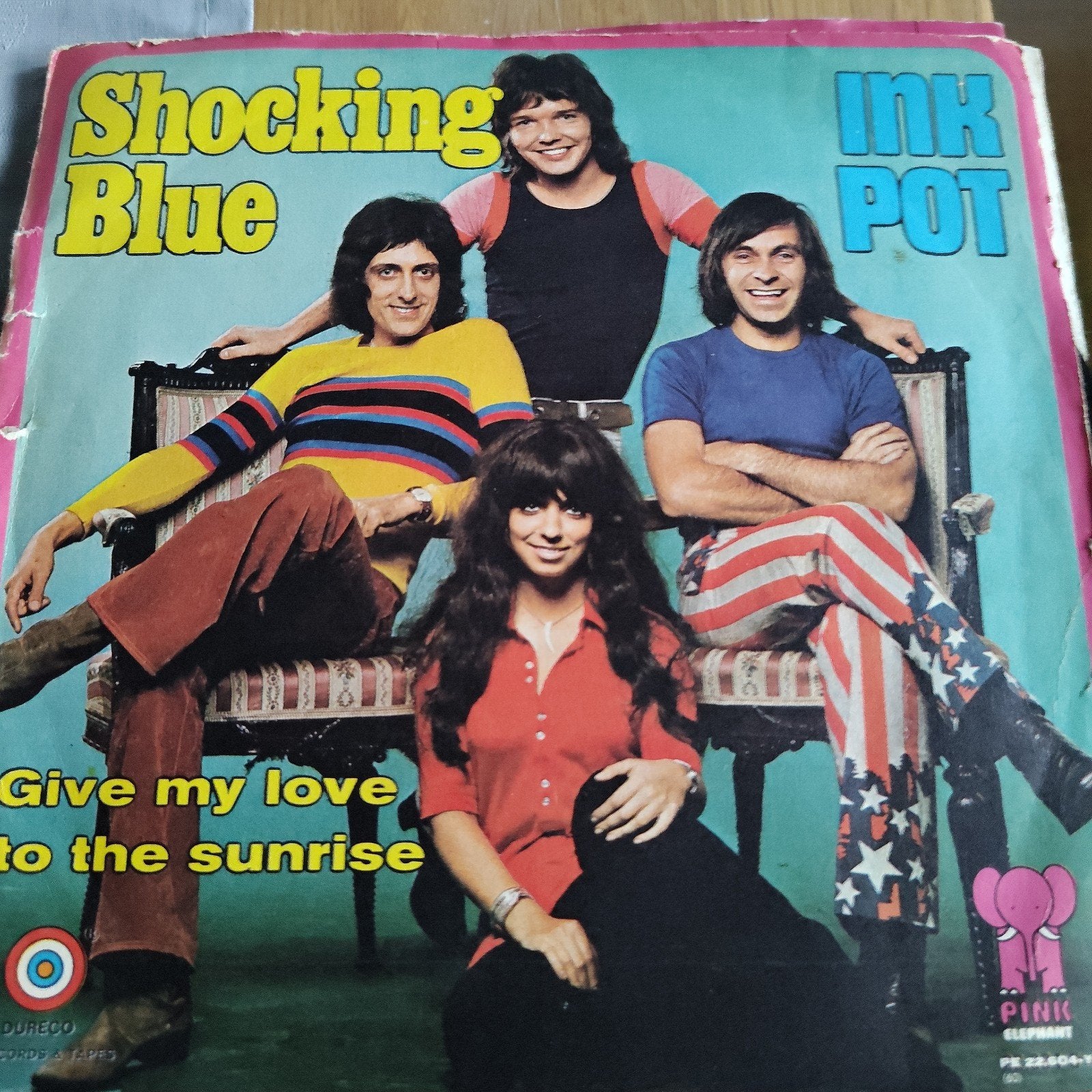 Shocking Blue - Ink Pot / Give My Love To The Sunrise, Ophalen of Verzenden, Gebruikt, 7 inch, EP