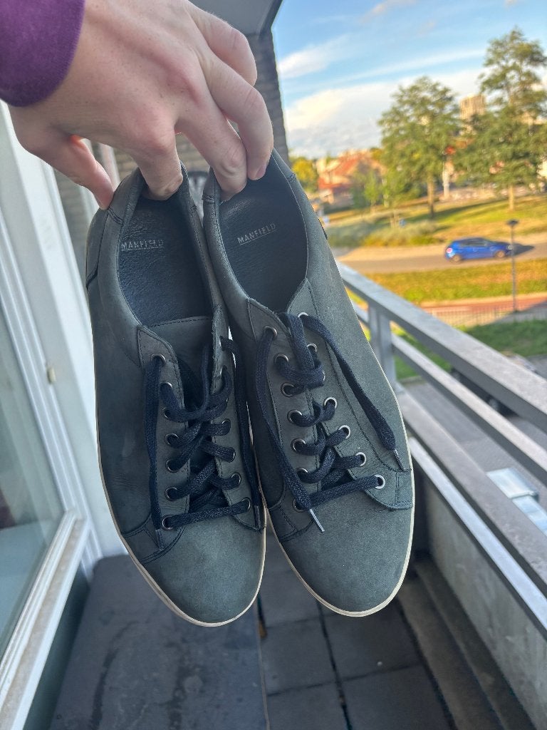 Manfield schoenen, Kleding | Heren, Manfield, Blauw, Ophalen of Verzenden, Sneakers of Gympen