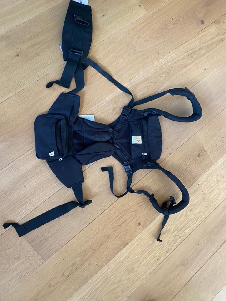 Ergo Baby draagzak, Kinderen en Baby's, Babydragers en Draagdoeken, Gebruikt, Buik of Rug, Draagzak, Ophalen