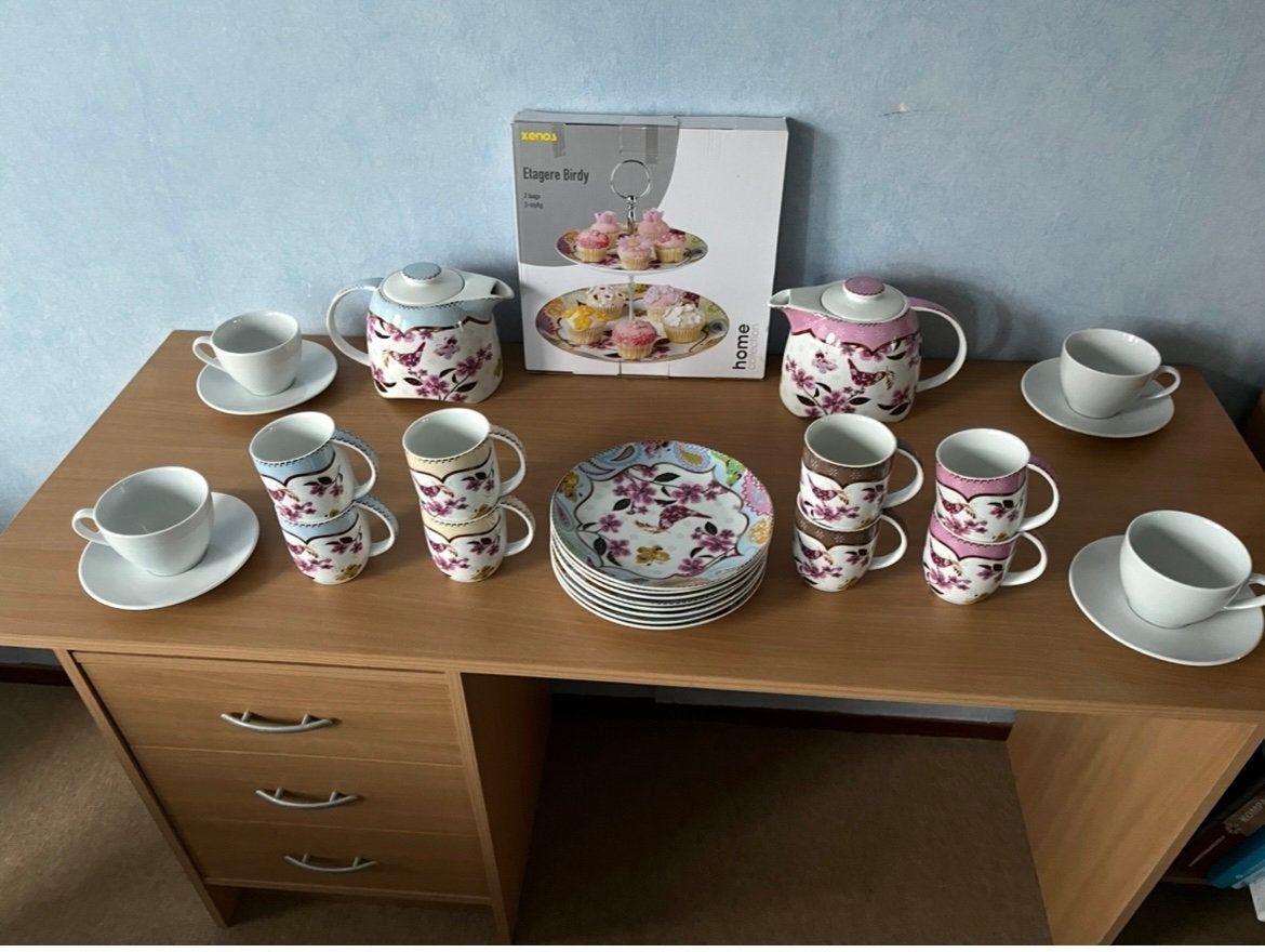 High tea serviesset, Ophalen of Verzenden