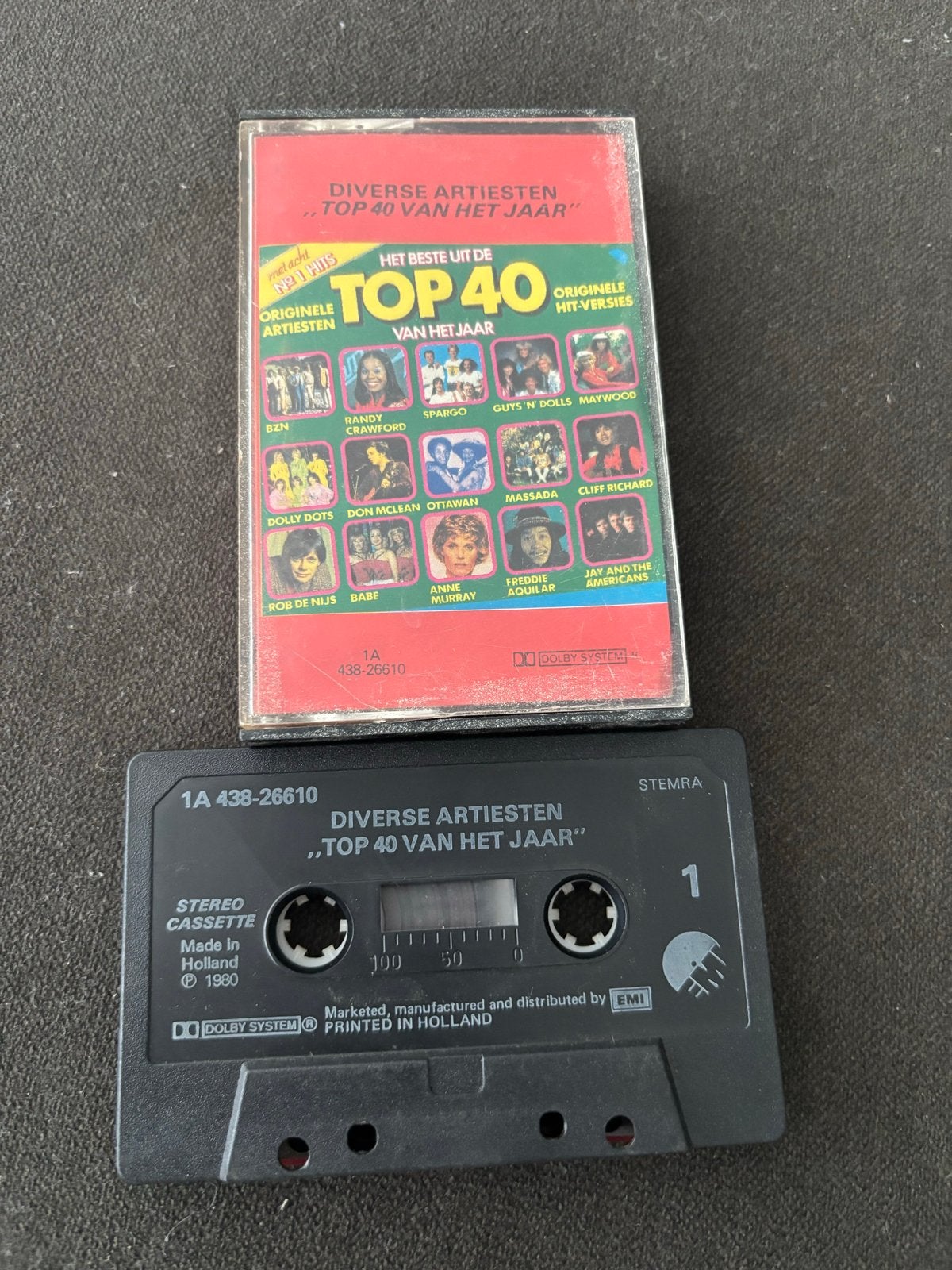 Top 40 van het Jaar (Cassette), Gebruikt, 1 bandje, Ophalen of Verzenden, Origineel