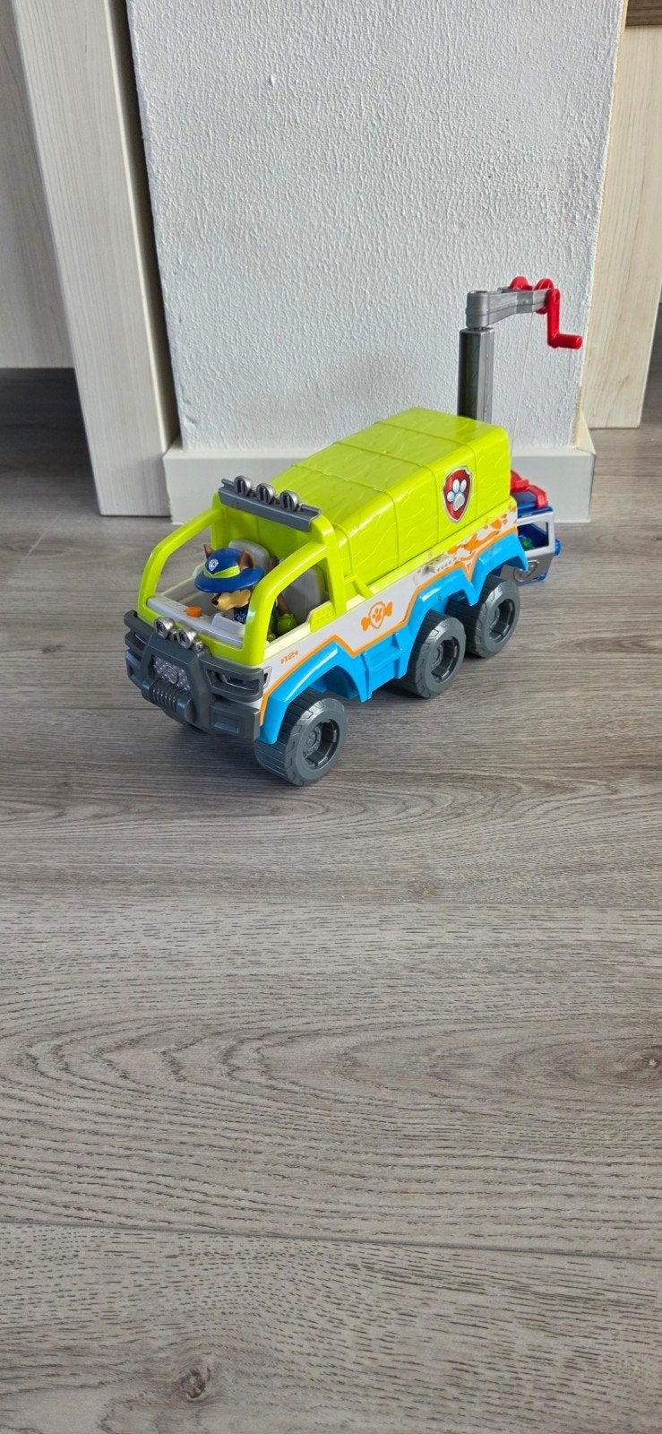 Paw Patrol Jungle Patroller met Chase figuur, Ophalen of Verzenden, Zo goed als nieuw