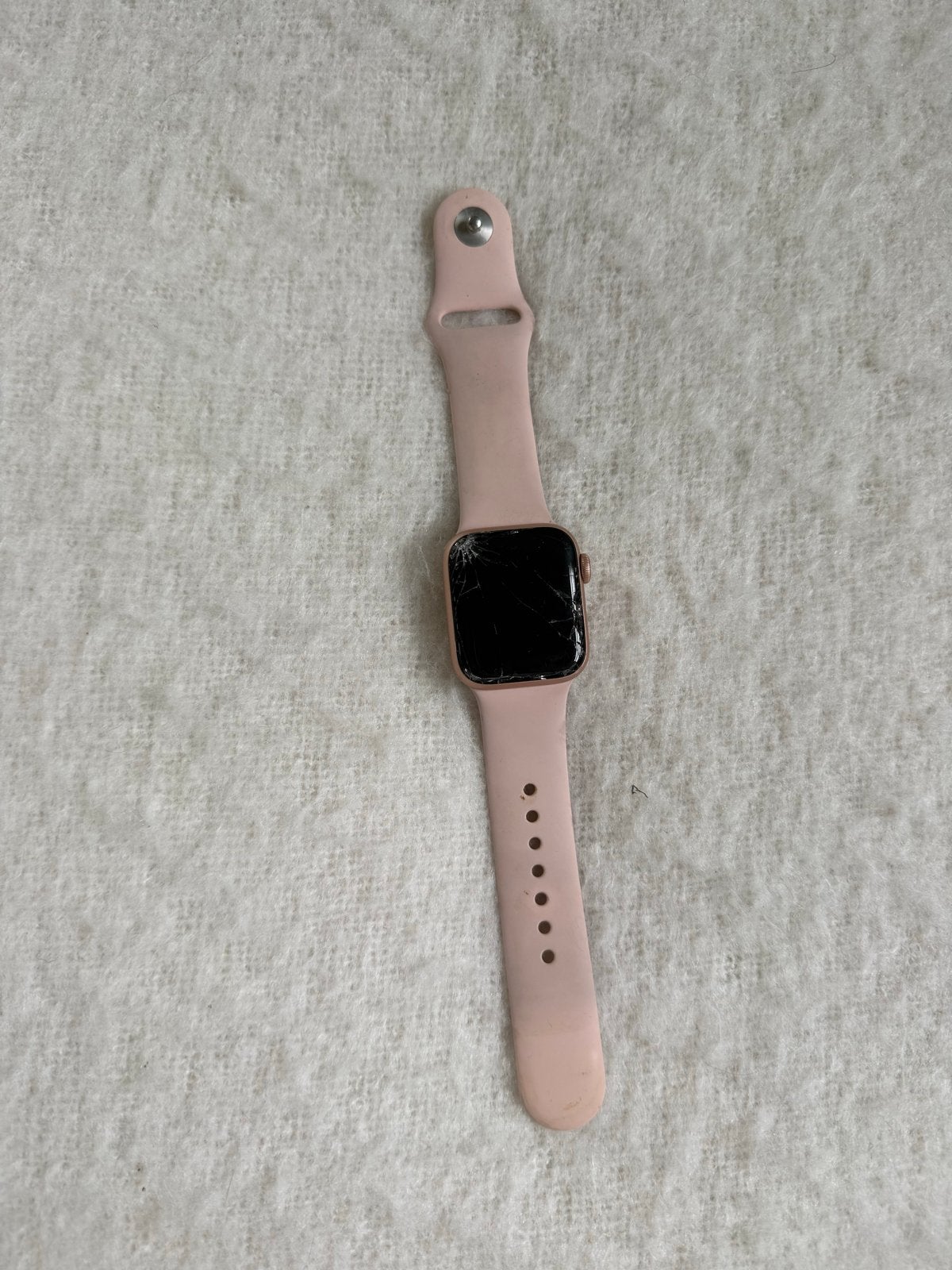 Apple Watch SE 40mm Rose Goud - Scherm defect, Gebruikt, Hartslag, IOS, Ophalen of Verzenden